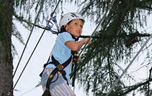 Bambino in passaggio